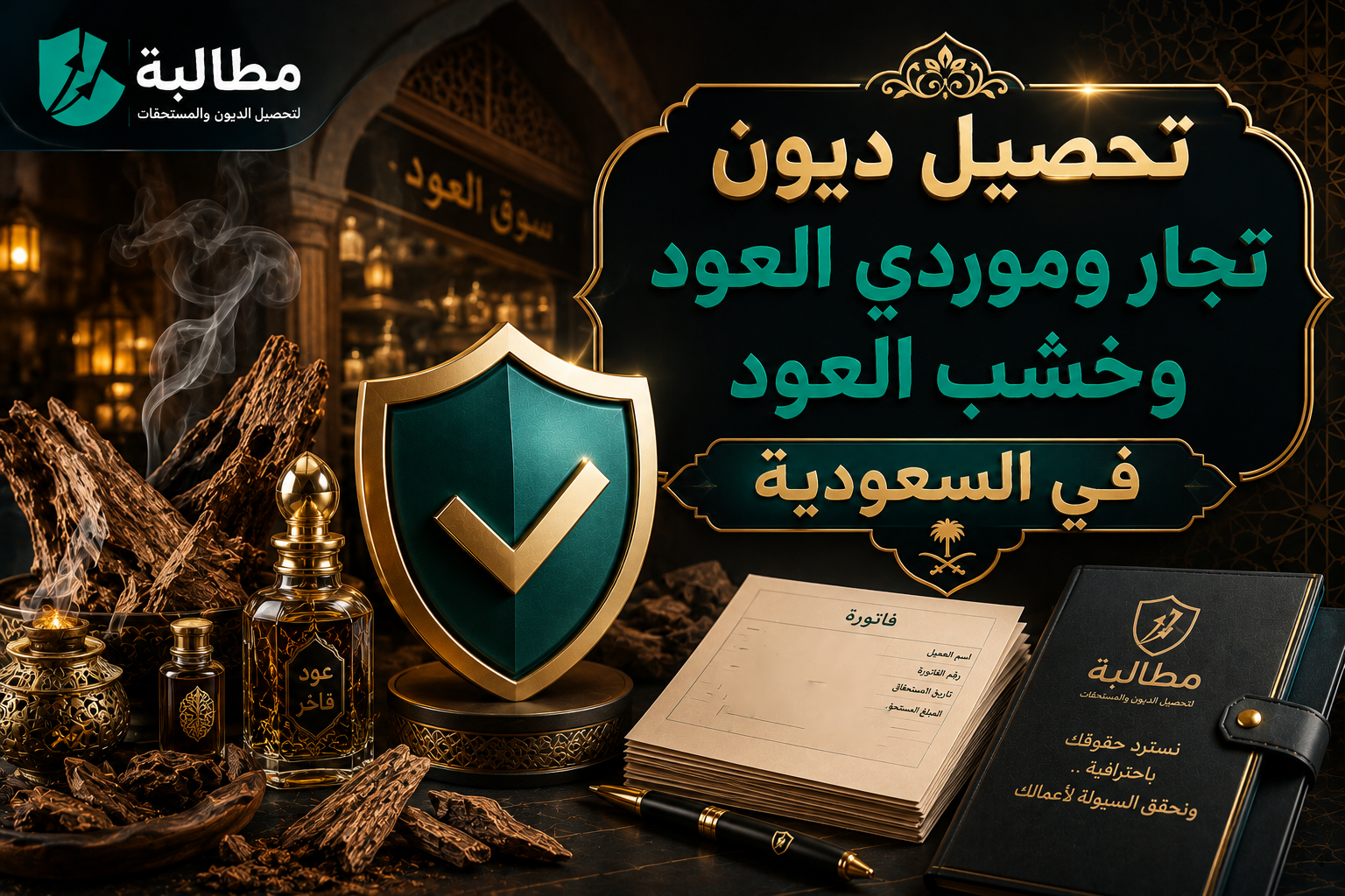 تحصيل ديون تجار وموردي العود وخشب العود في السعودية | مطالبة