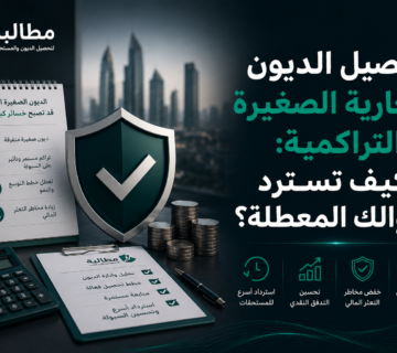 تحصيل الديون التجارية الصغيرة التراكمية في السعودية | مطالبة