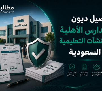 تحصيل ديون المدارس الأهلية والمنشآت التعليمية | مطالبة