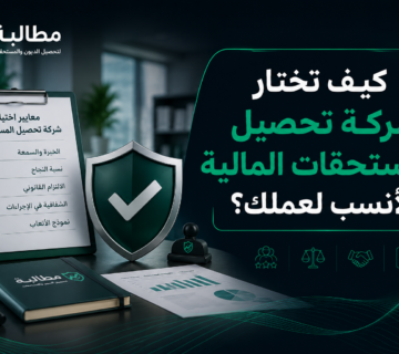 كيف تختار شركة تحصيل المستحقات المالية الأنسب لعملك؟ | مطالبة