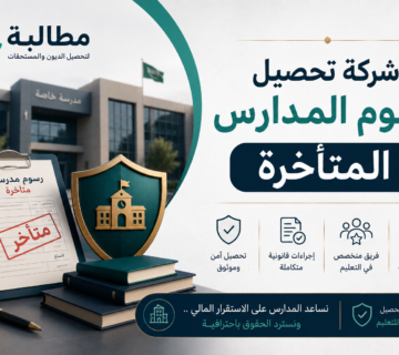 شركة إدارة تحصيل الرسوم التعليمية في السعودية | مطالبة