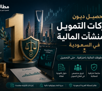 تحصيل ديون شركات التمويل والمؤسسات المالية | مطالبة