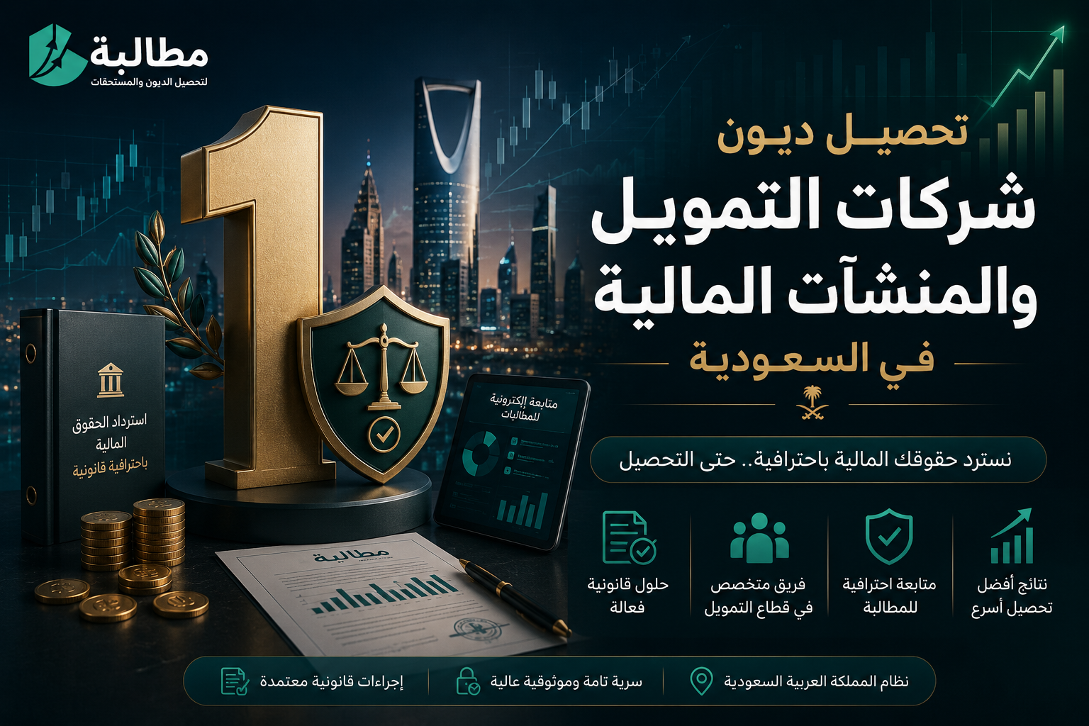تحصيل ديون شركات التمويل والمؤسسات المالية | مطالبة