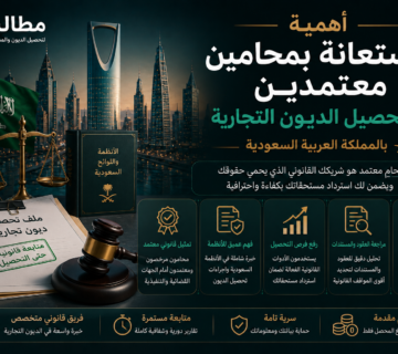 تحصيل الديون عبر محامين معتمدين في السعودية | منصة مطالبة