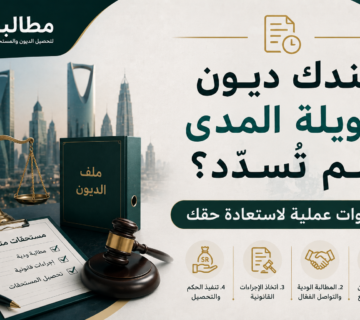 عندك ديون طويلة المدى ولم تسدد؟ خطوات استعادتها | مطالبة