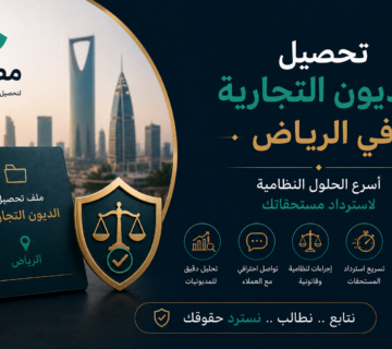تحصيل الديون التجارية في الرياض: أسرع الحلول النظامية لاسترداد مستحقاتك